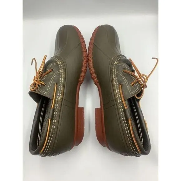 L.L. Bean Men's Rain &amp; Snow Boots - Olive and Brown