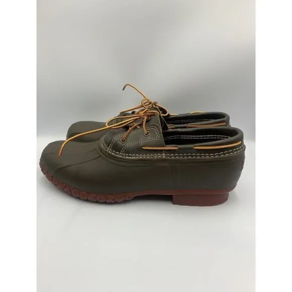 L.L. Bean Men's Rain &amp; Snow Boots - Olive and Brown