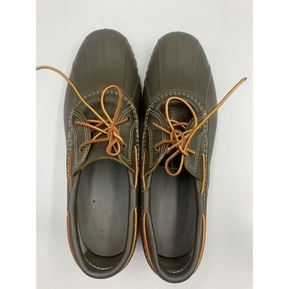 L.L. Bean Men's Rain &amp; Snow Boots - Olive and Brown