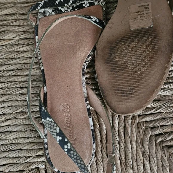 Madewell sandals size 8