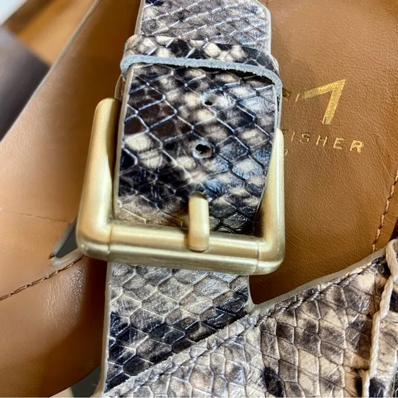Marc Fisher WedgesEspadrille Snake Print LeatherPlatform Mlalenni