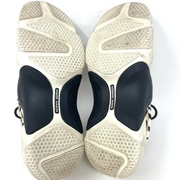 Mark Nason Neo Block Mix Up Sneakers Animal Print Womens 8