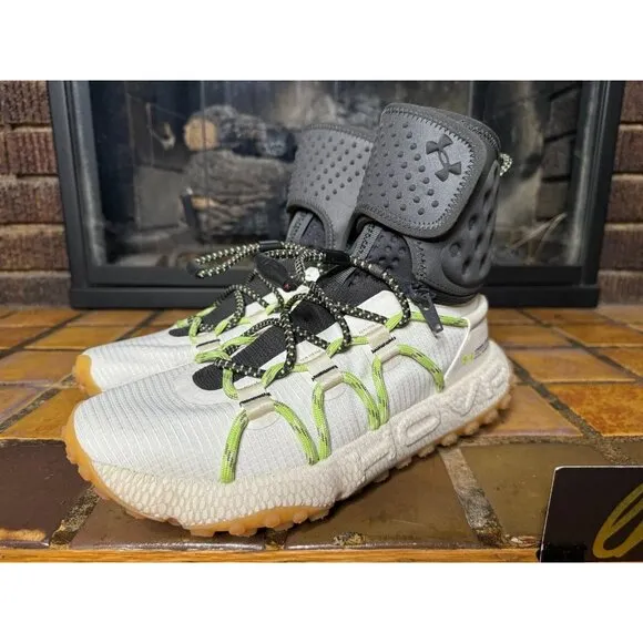 Men 7.5 Under Armour HOVR Summit Fat Tire Cuff Athletic Hiking Boots 3022945-101