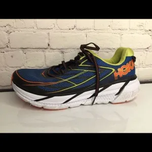 Men's 11 Hoka One One Clifton 3 Running Walking Shoes Blue