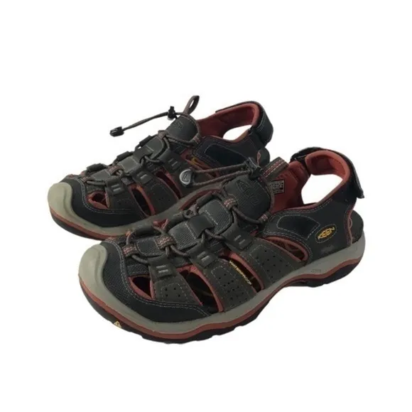 Men's Keen Rialto II H2 Raven/ Bossa Nova sandals size 7.5
