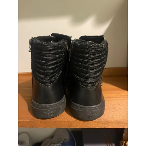 Men's Unbranded Sneakers, Size US 10, Black