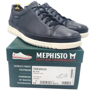 Mephisto Thomas Air Jet Men's Size 11.5 Black Leather sneaker casual shoes