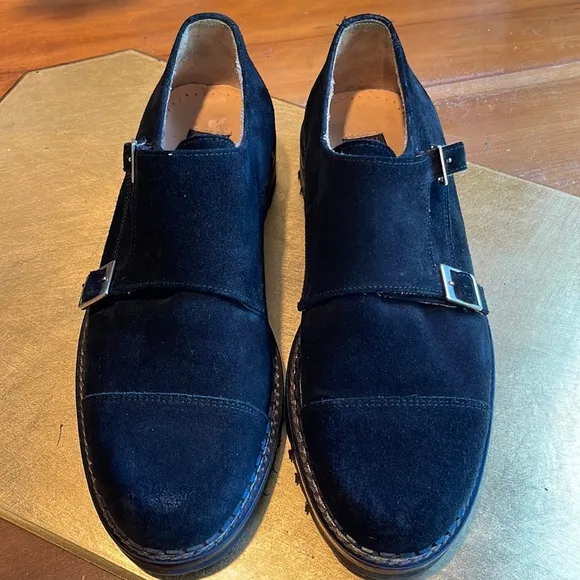 Mercanti Fiorentini Double Monk-Strap Lug Sole Loafer