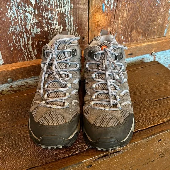 Merrell Moab Mid Waterproof Hiking Boots Women's Size 8