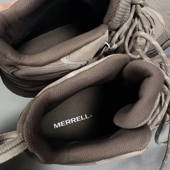Merrell Speed Strike 2 Boots Women Size 11 Gray Mid Hiking Shoe Waterproof