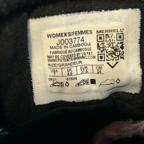 Merrell Women's Alpine Hiker Brown Athletic Lace-up Vegan Leather Hiking Boot