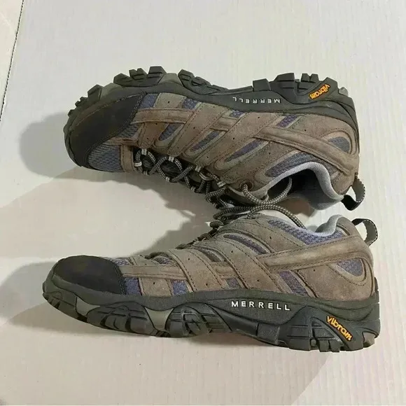 Merrell Women's Moab 2 Ventilator Hiking Shoe 10 Smoke - J06014 Vibram Sole