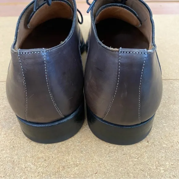 Mezlan Vidal Men’s Black Leather Dress Shoes Size 10.5M
