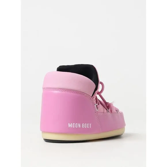 Moon Boot Classic Low Snow Boots Women Pink Ankle