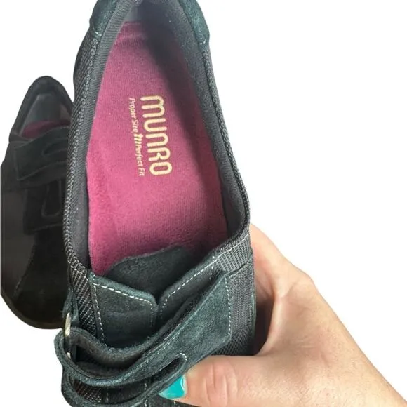 Munro Joliet Walking Shoe 10M Black