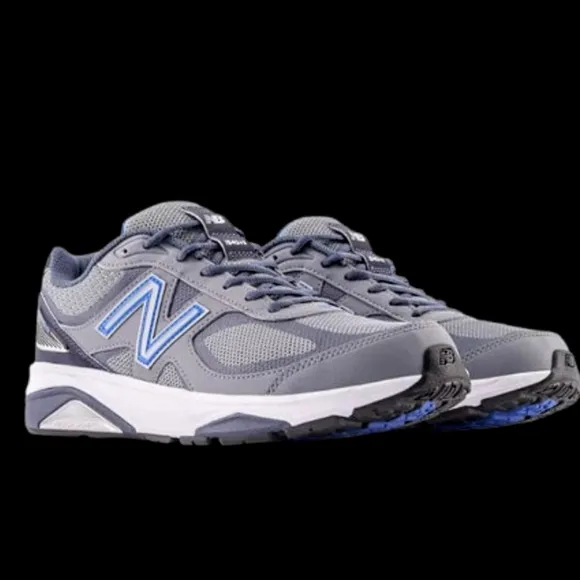 New Balance 1540v3 Running Walking Mens Size 11.5D Castlerock Grey Blue White