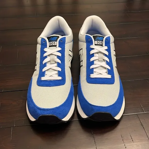 New Balance 501 shoes sneakers ML501BRC blue Mens Size 9.5