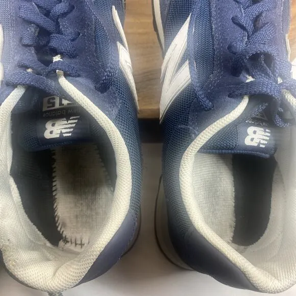 New Balance 515 Mens Blue White Size 11.5 4E Extra Wide Casual Shoes NO INSOLES
