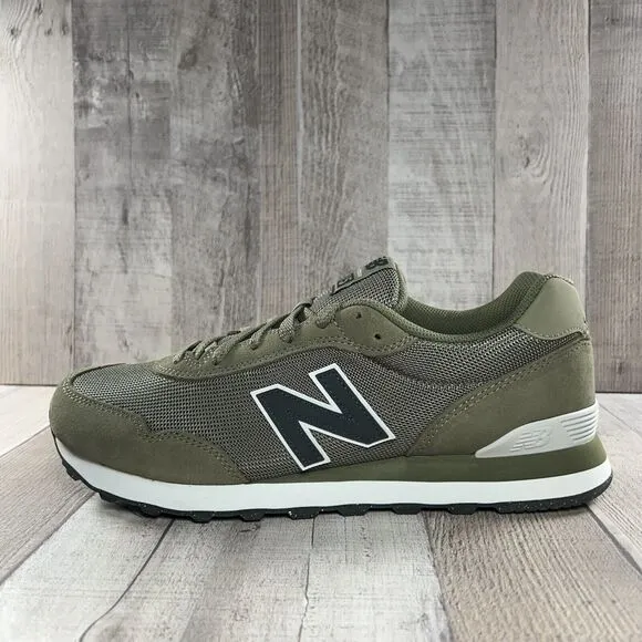 New Balance 515 Men's Sneakers Shoes Suede Mesh Olive Green Size 11.5 ML515HTC