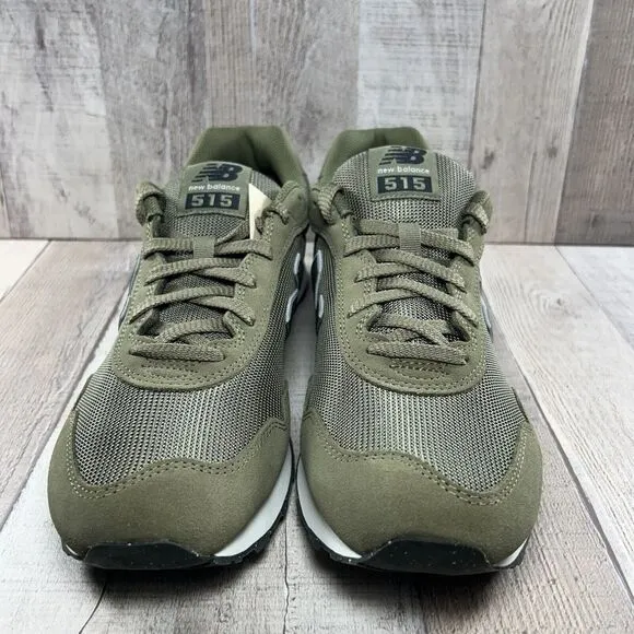 New Balance 515 Men's Sneakers Shoes Suede Mesh Olive Green Size 11.5 ML515HTC