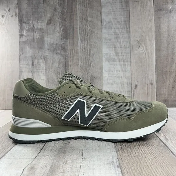 New Balance 515 Men's Sneakers Shoes Suede Mesh Olive Green Size 11.5 ML515HTC