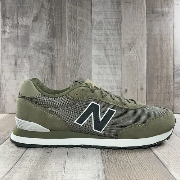 New Balance 515 Men's Sneakers Shoes Suede Mesh Olive Green Size 11.5 ML515HTC