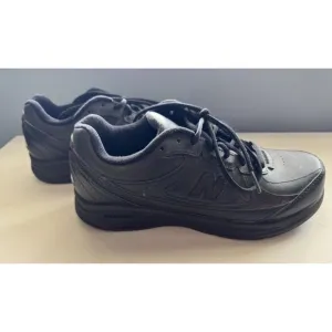 New Balance 577 Black Lace Up Walking Sneakers Shoes MW577BK Men's 8.5 Wide 2E
