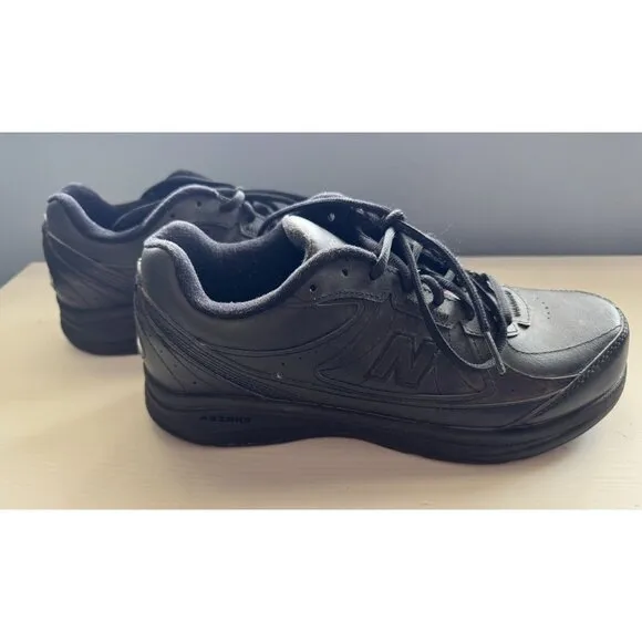 New Balance 577 Black Lace Up Walking Sneakers Shoes MW577BK Men's 8.5 Wide 2E