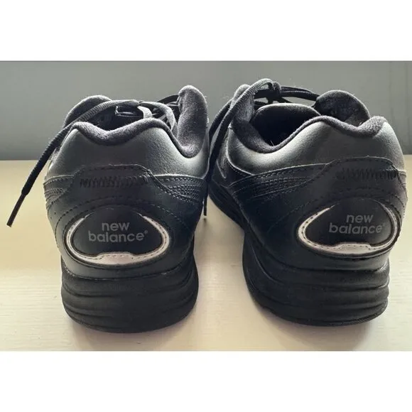 New Balance 577 Black Lace Up Walking Sneakers Shoes MW577BK Men's 8.5 Wide 2E