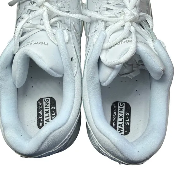 New Balance 577 Walking Shoes White Leather WW577WT Women's 9 Men's 7.5