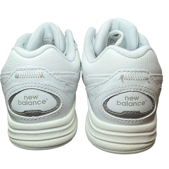 New Balance 577 Walking Shoes White Leather WW577WT Women's 9 Men's 7.5