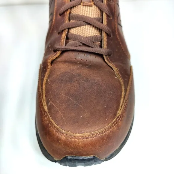 New Balance 928 Brown Comfort Leather Sneakers Walking Shoe  Men's Size 12