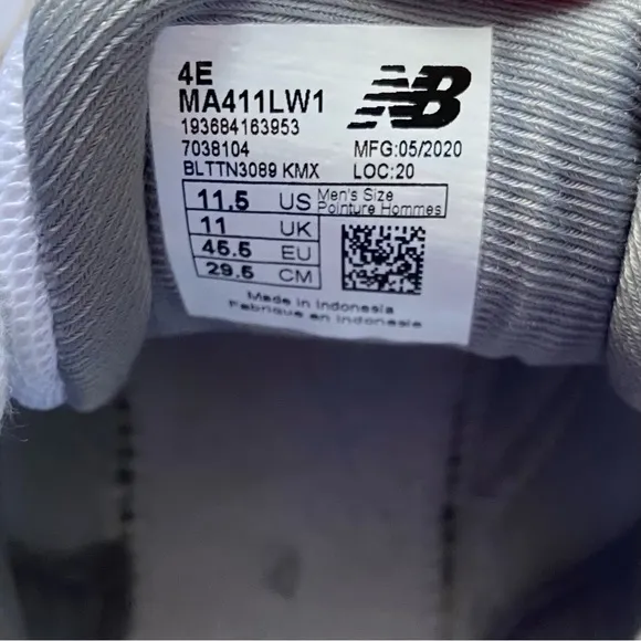 New Balance EXTRA WIDE Walking Athletic Sneakers 11.5