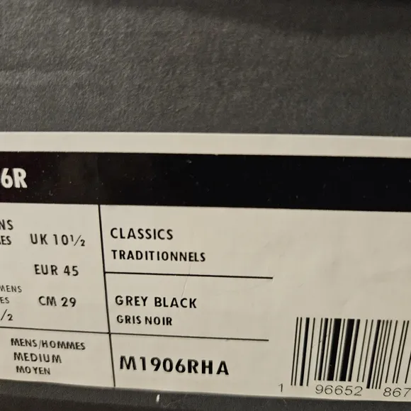 New Balance Men 1906R Size 11