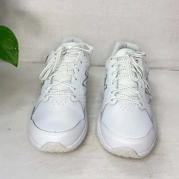 New Balance Women's 411 V1 Walking Shoe,‎ White/White, 10.5 2A