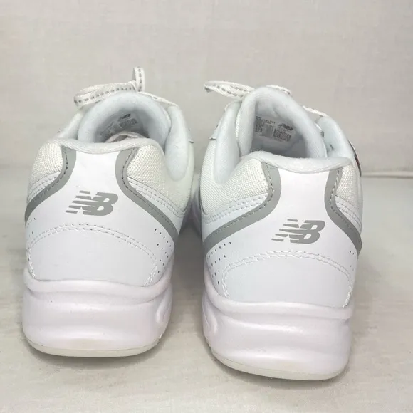 New Balance Women's 411 V1 Walking Shoe,‎ White/White, 10.5 2A