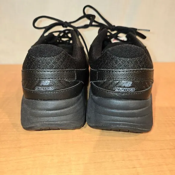 New Balance Women's 928 V3 Lace-up Walking Shoes, Black Size 8 Wide Original Box