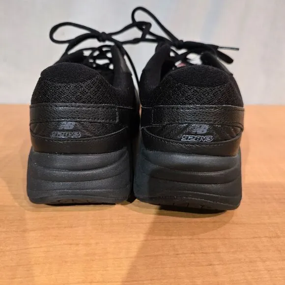 New Balance Women's 928 V3 Lace-up Walking Shoes, Black Size 8 Wide Original Box