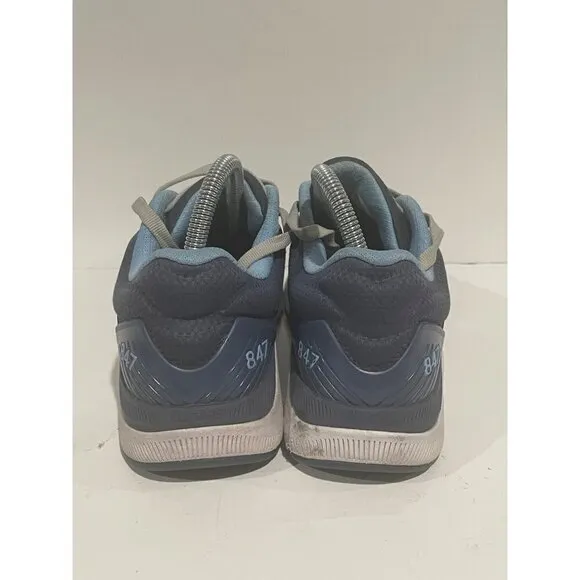 NEW BALANCE WOMENS   WALKING 847V4 LIGHT ALUMINUN WALKING SHOES SIZE 8