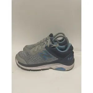 NEW BALANCE WOMENS   WALKING 847V4 LIGHT ALUMINUN WALKING SHOES SIZE 8