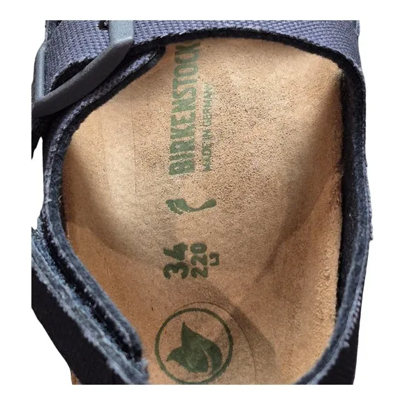 NEW! Birkenstock Made In Germany Milano Hook Loop Sandals Kid's 34 EU (3 US) NWT