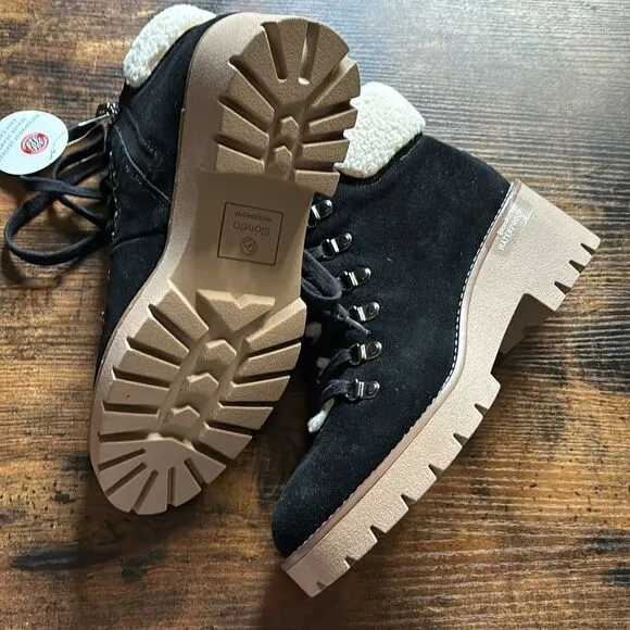 NEW Blondo Devin WaterproofBootie Hiking Boots Women's Size 8
