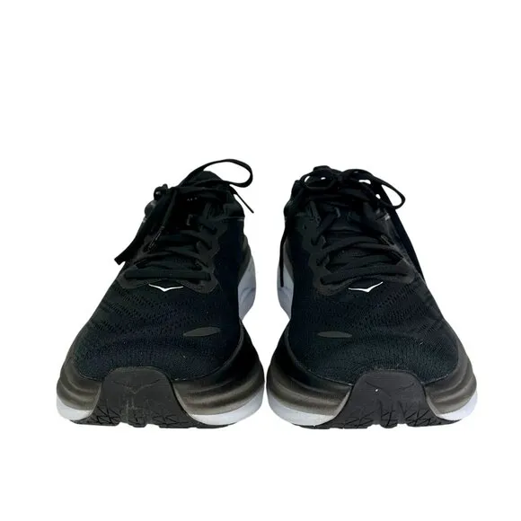 New HOKA Women's Bondi 8 Black Mesh Comfortable Running Shoes 1127952 Size 10.5