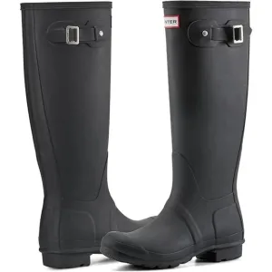 NEW! Hunter Women's Original Tall Rain Boots, Black, 10