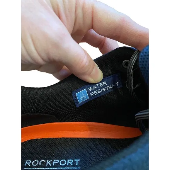 NEW Rockport XCS Riggs Blucher Water Resistant Walking Hiking Shoes Mens 9.5