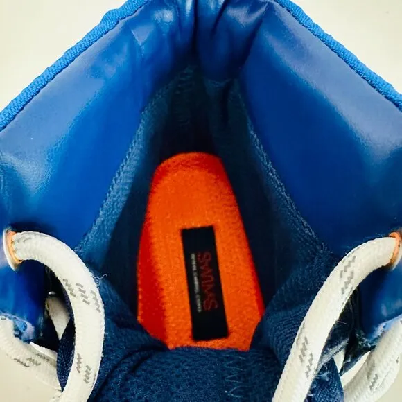 NEW SWIMS BLUE PUFFER SNOW RUNNER ANKLE BOOTIE SNOW BOOTS