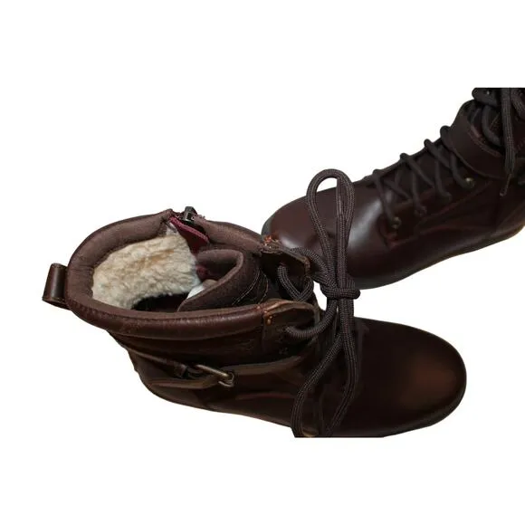 NEW UGG WOMEN'S HAPSBURG WATERPROOF‎ HAPSBURG BROWN HIKER SNOW BOOTS 7
