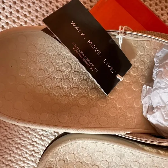 NEW VIONIC TIDESQ WOMENS SANDALS ORTHAHEEL TEGNOLOGY 12 WOLD