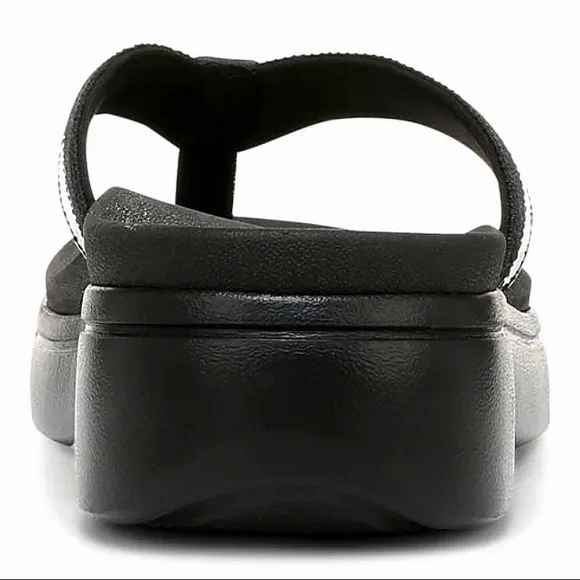 New w/Box Vionic High Tide II Women's Platform Orthotic Thong-Style Sandals 7.5