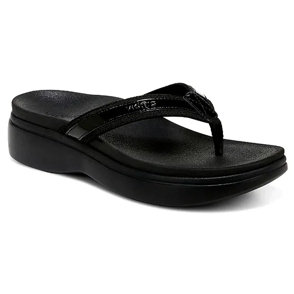 New w/Box Vionic High Tide II Women's Platform Orthotic Thong-Style Sandals 7.5